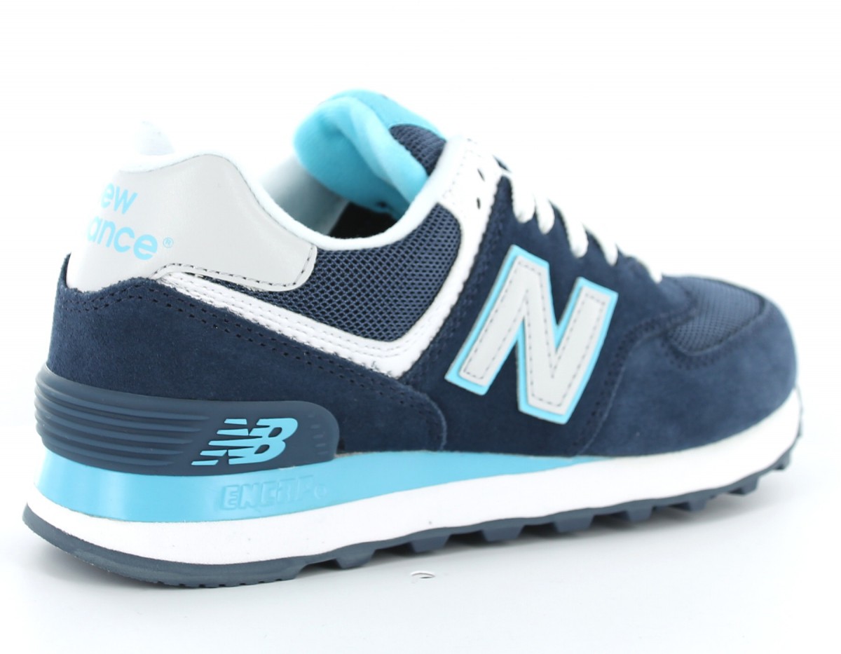 new balance ml574 bleu gris