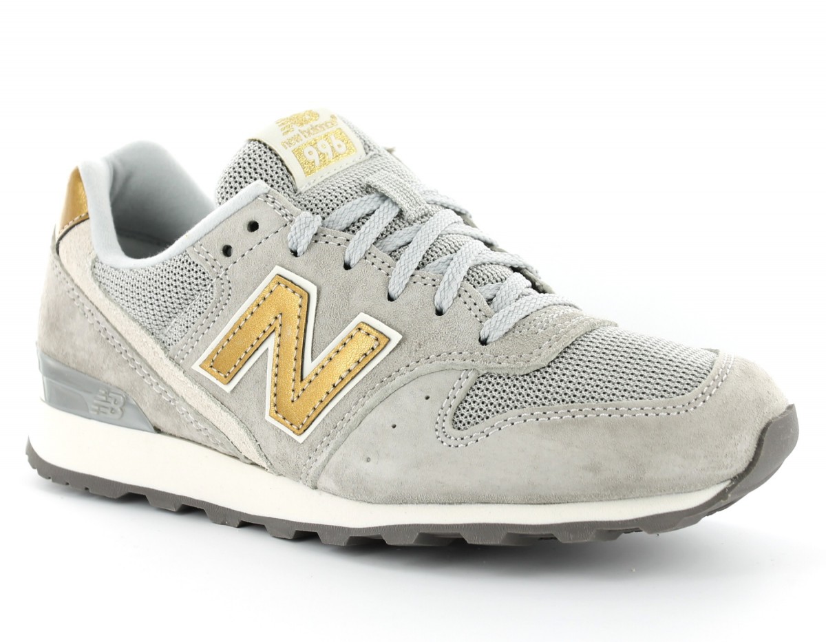 new balance 996 grise et or