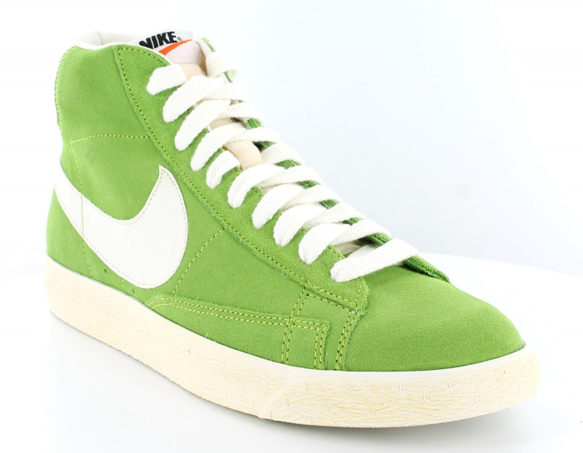 nike blazer homme vert