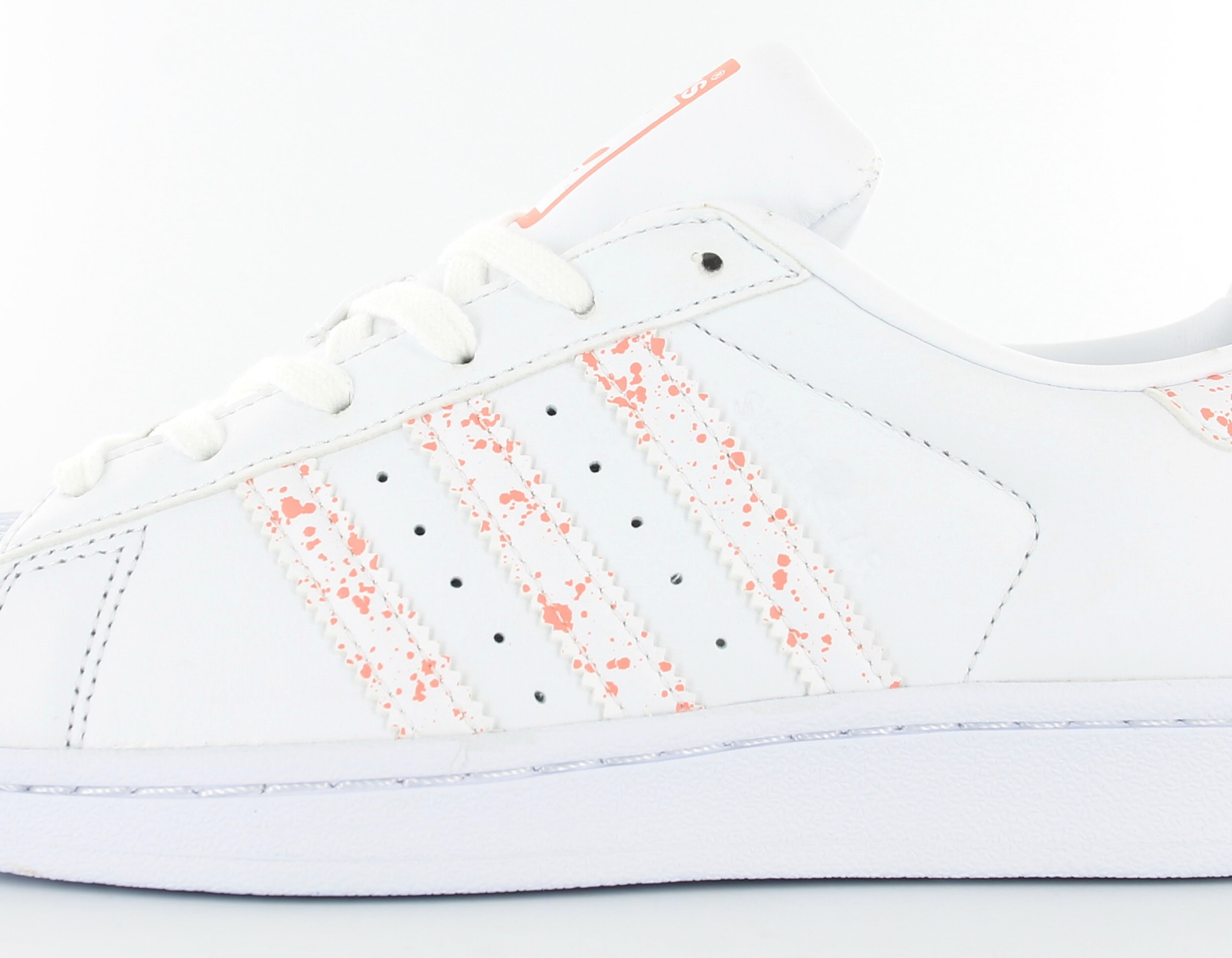 superstar rose pale et blanche