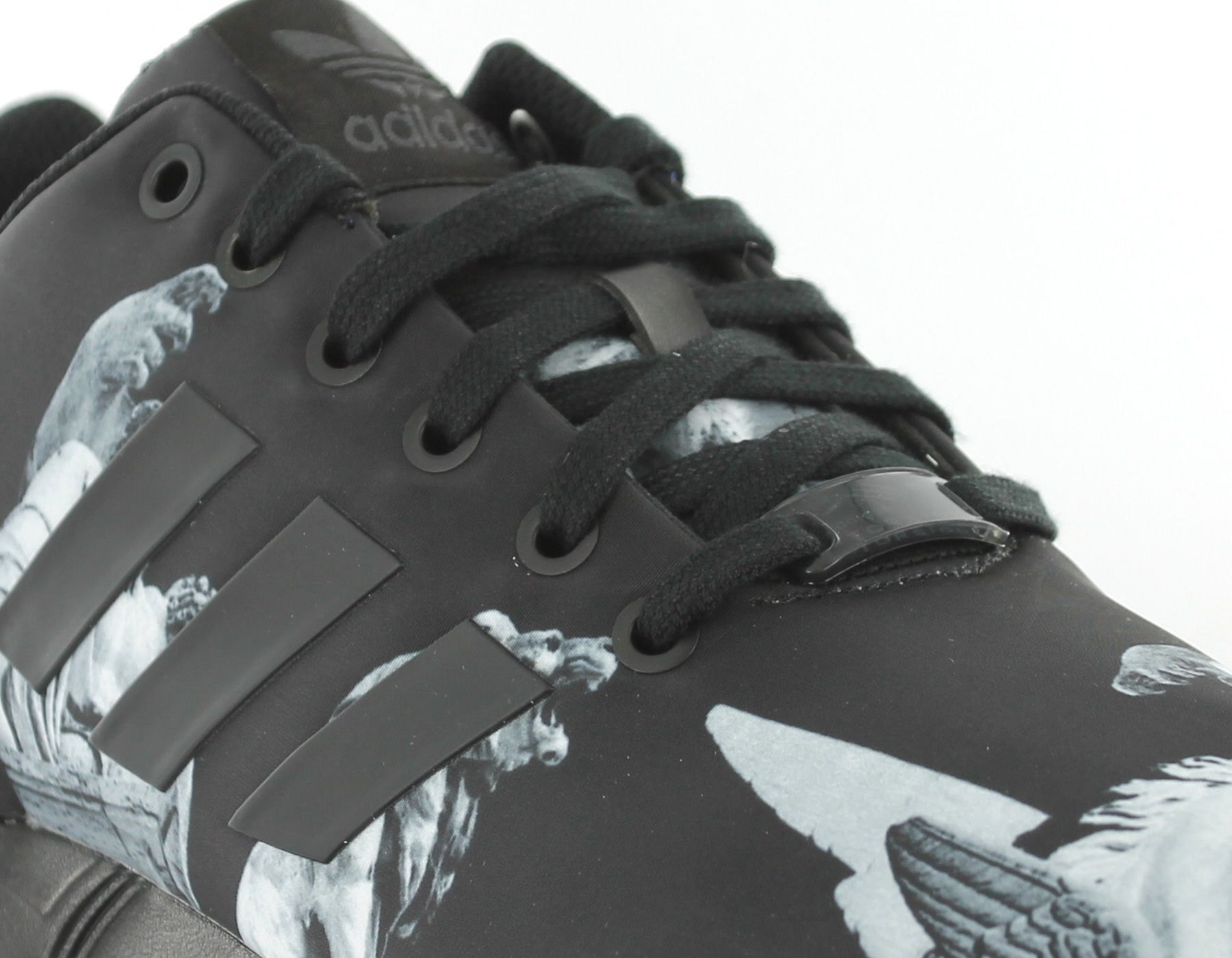 Adidas zx flux print noir online