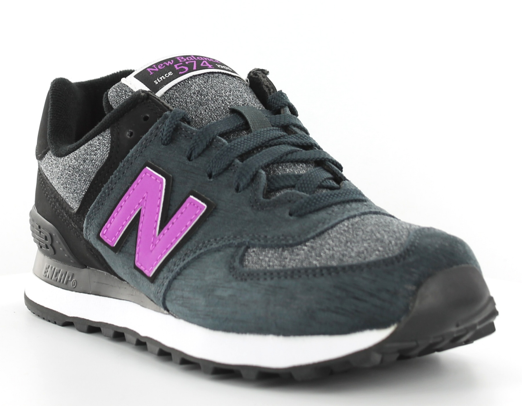 New balance 574 cheap femme grise et rose