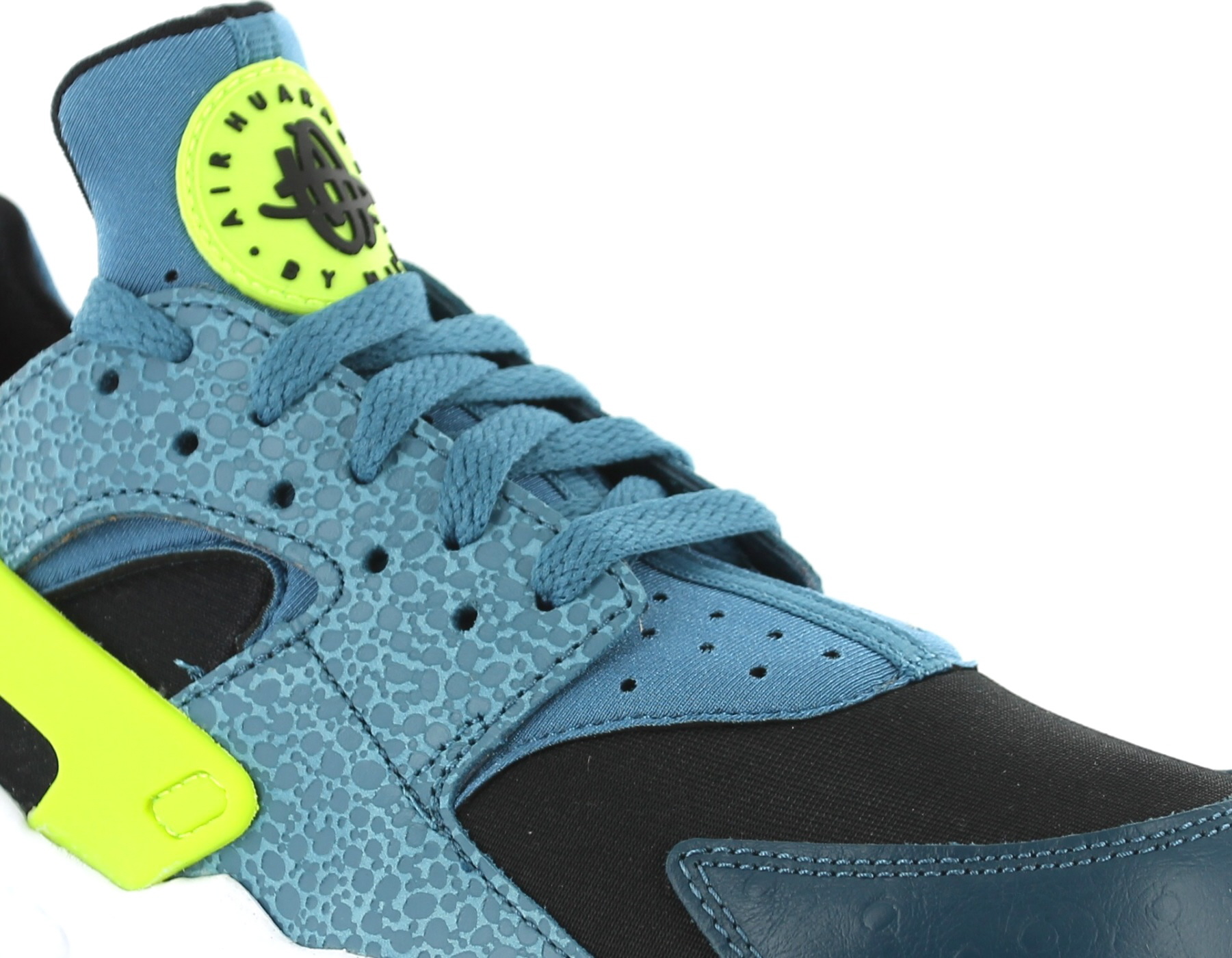 Nike huarache clearance bleu et noir