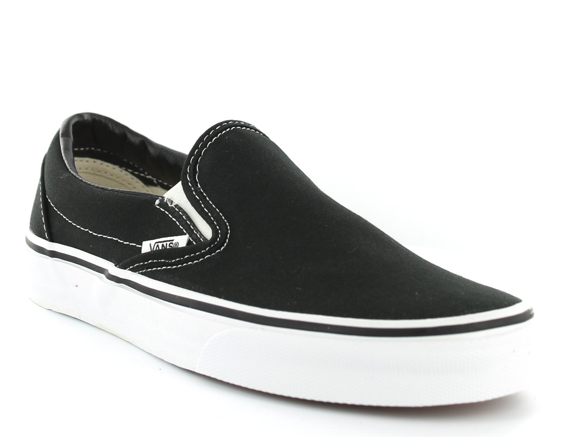 vans slip on noir et blanc