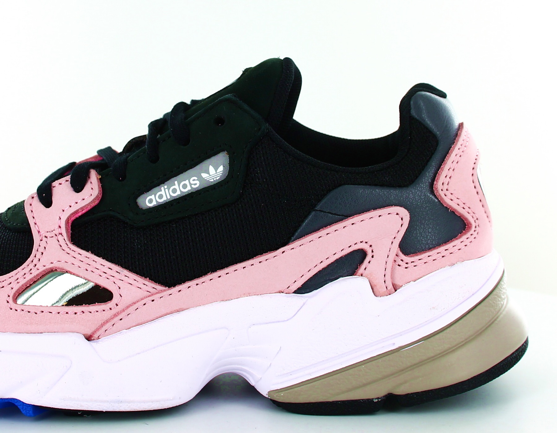 Adidas falcon shop rose et bleu