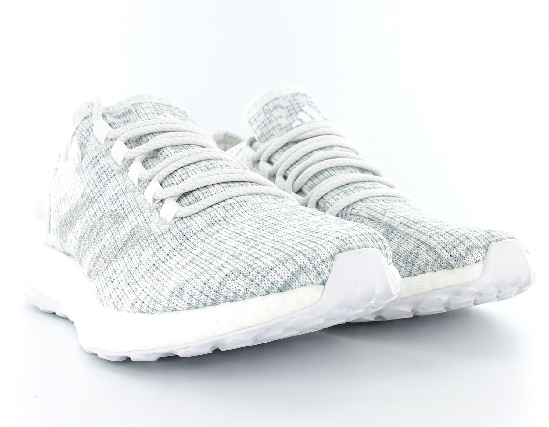 Adidas pure boost top black/white/clear grey