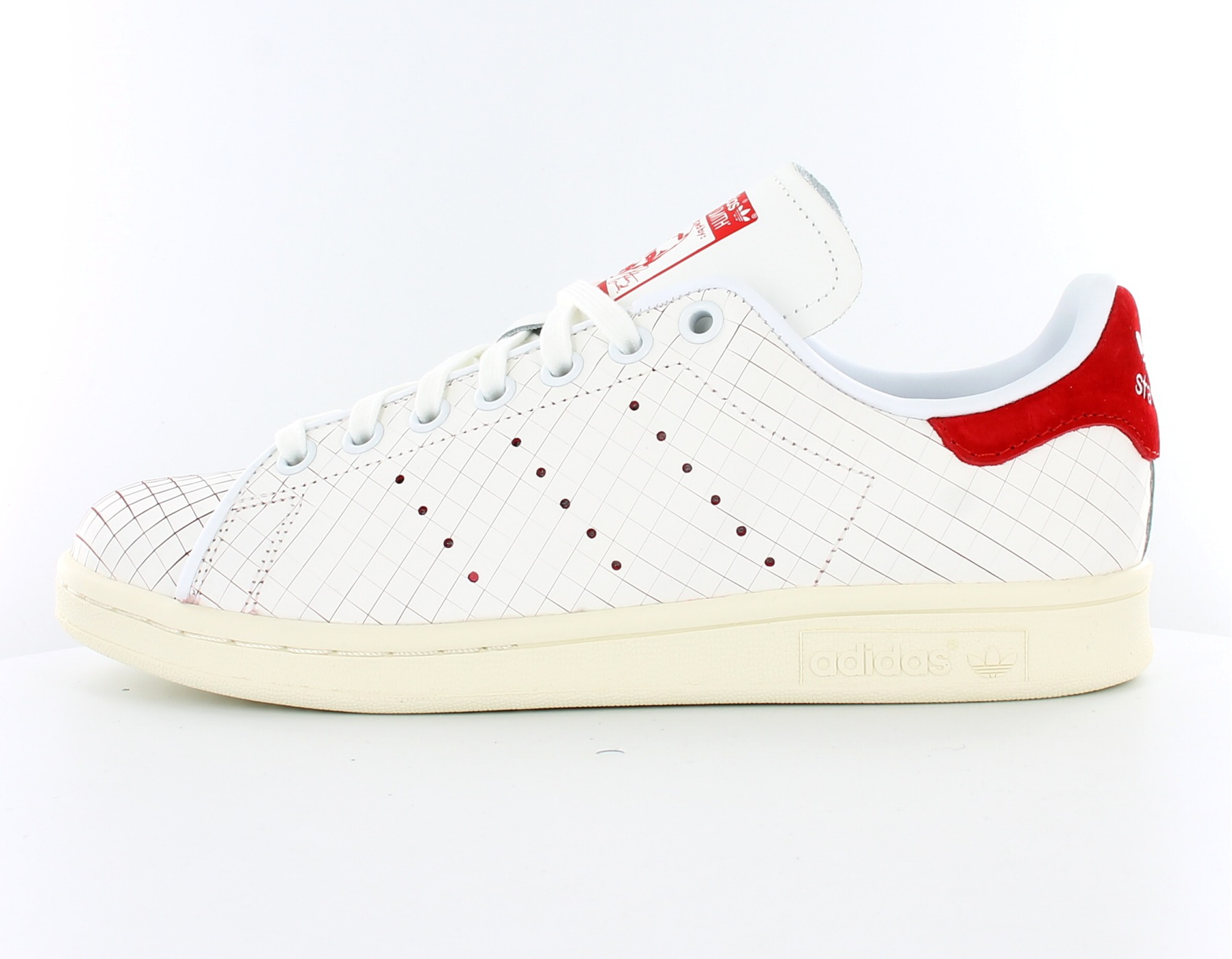 adidas stan smith 2 femme rouge