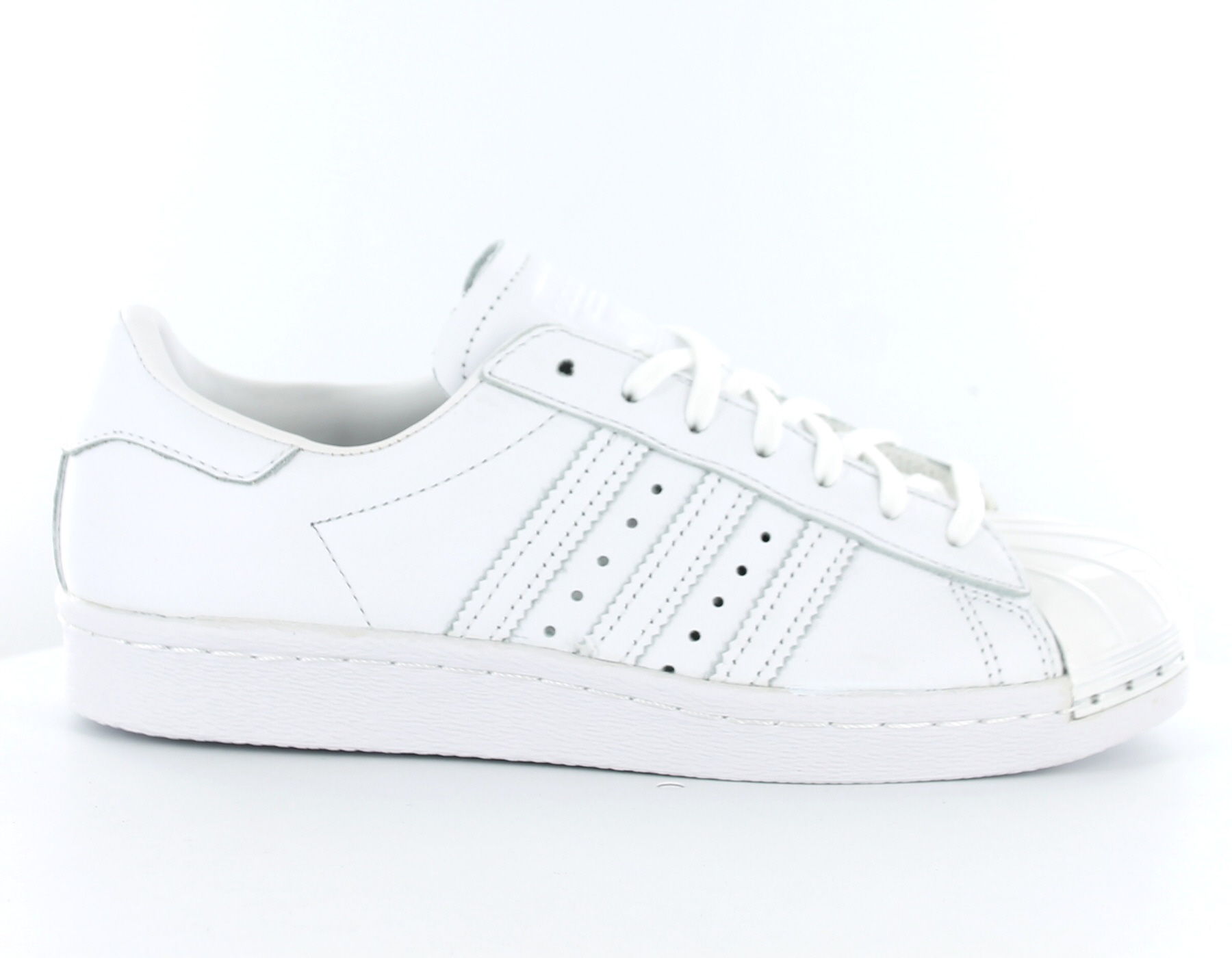 adidas superstar metal toe Blanc enfant