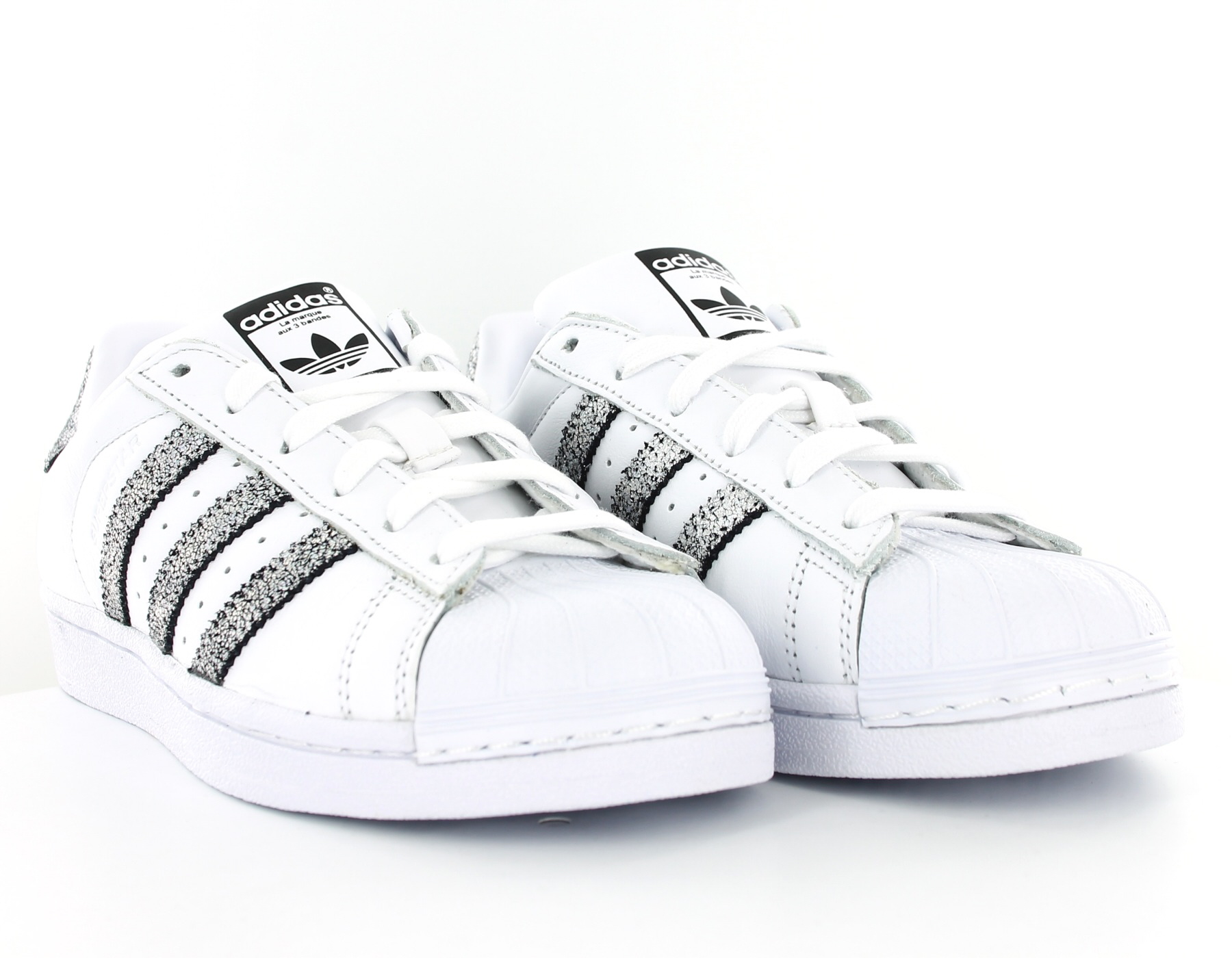 Superstar femme best sale noir et argent