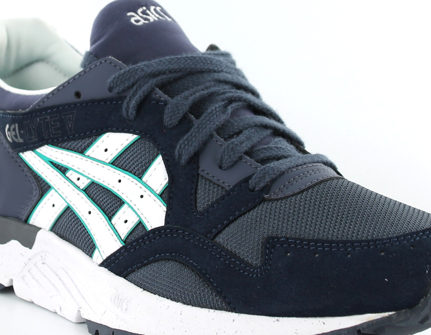 Asics Gel lyte 5 indian ink BLEU MARINE BLANC