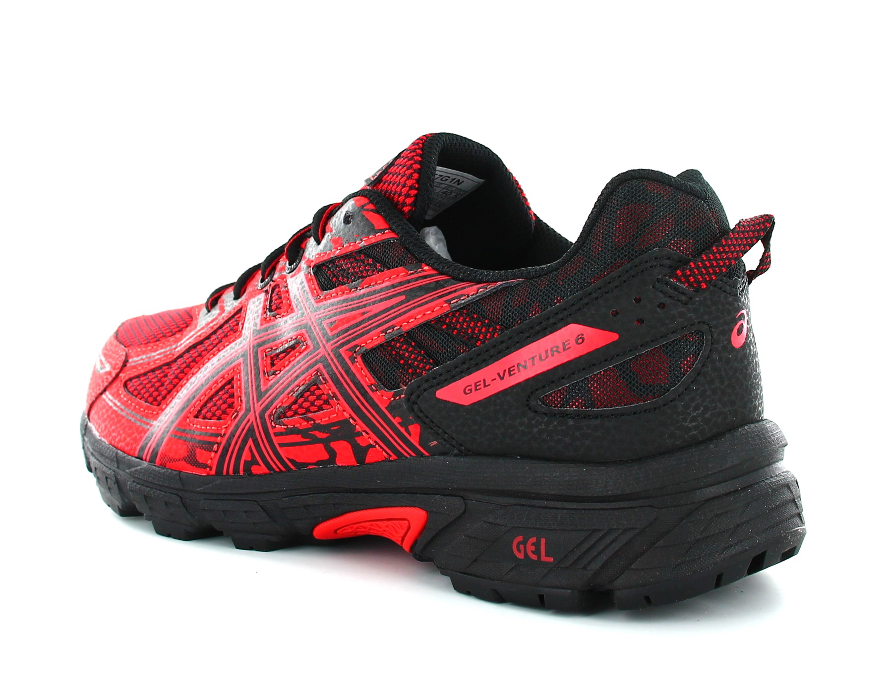 Asics gel rouge discount noir