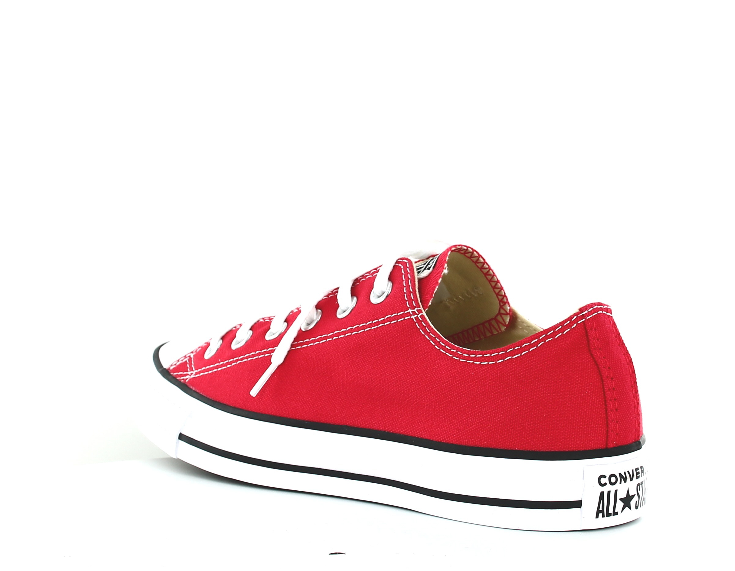 Converse all star blanche et rouge best sale