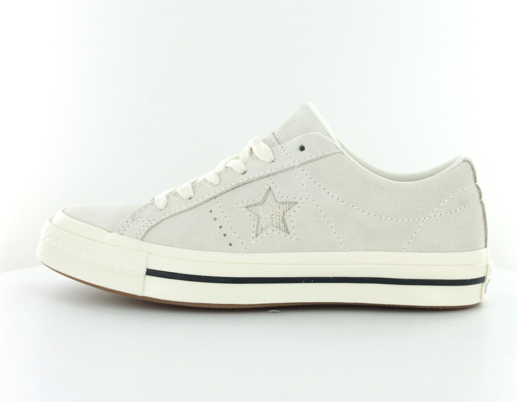 one star converse beige