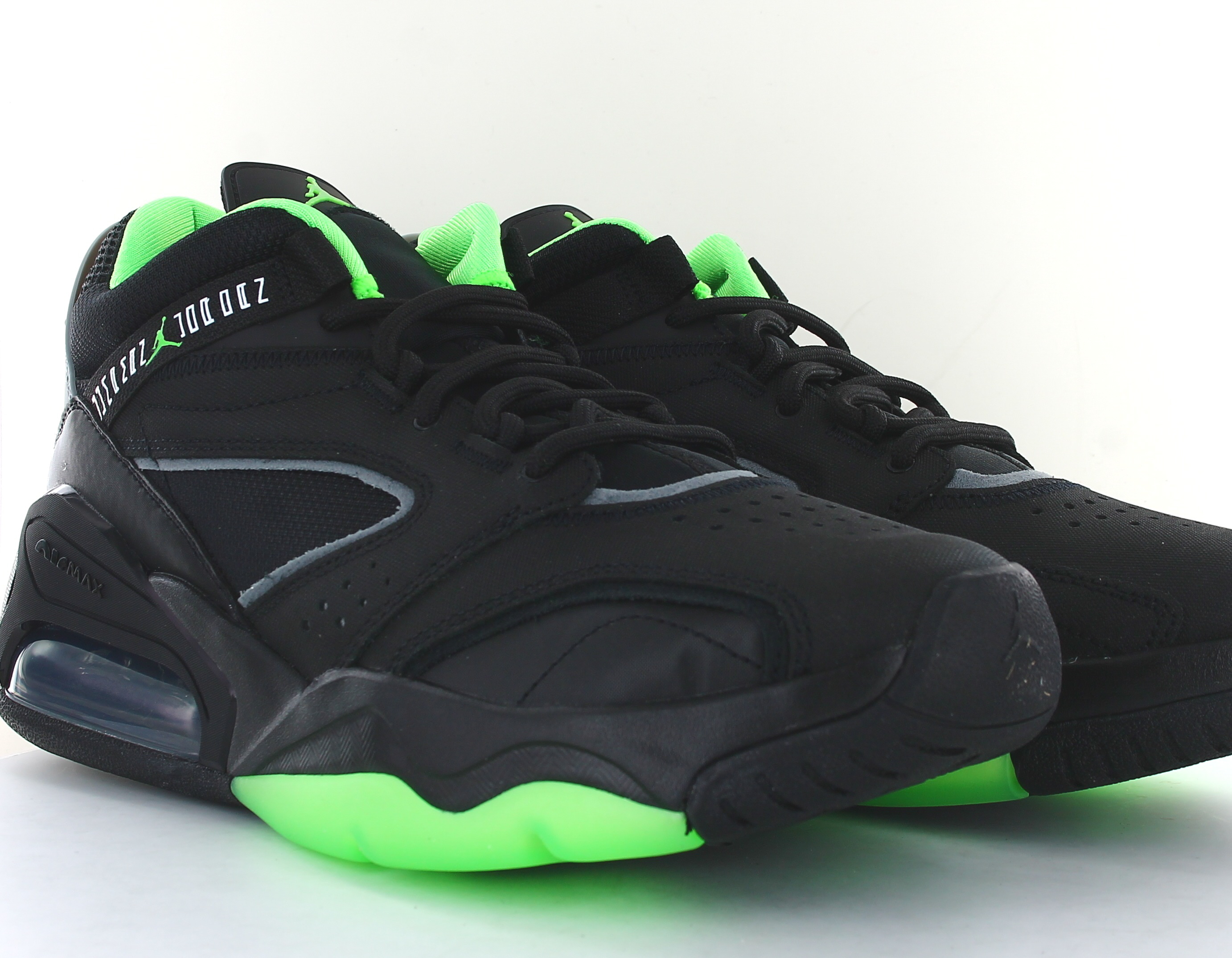 Jordan best sale noir vert