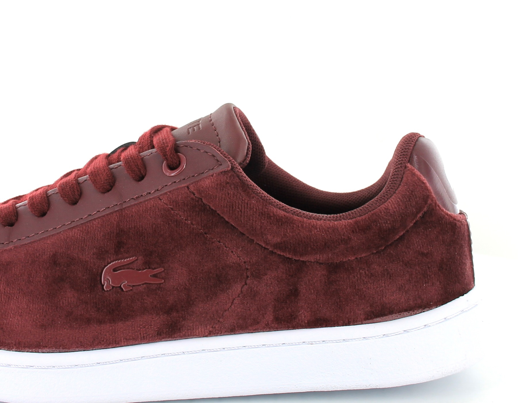 Lacoste carnaby evo on sale burgundy