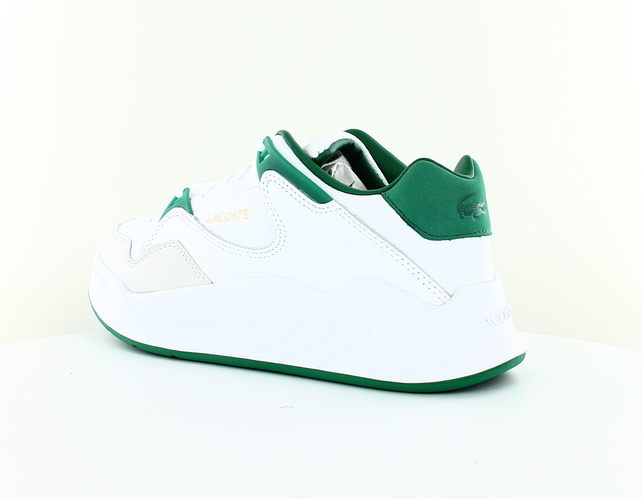 Lacoste court slam femme vert hot sale