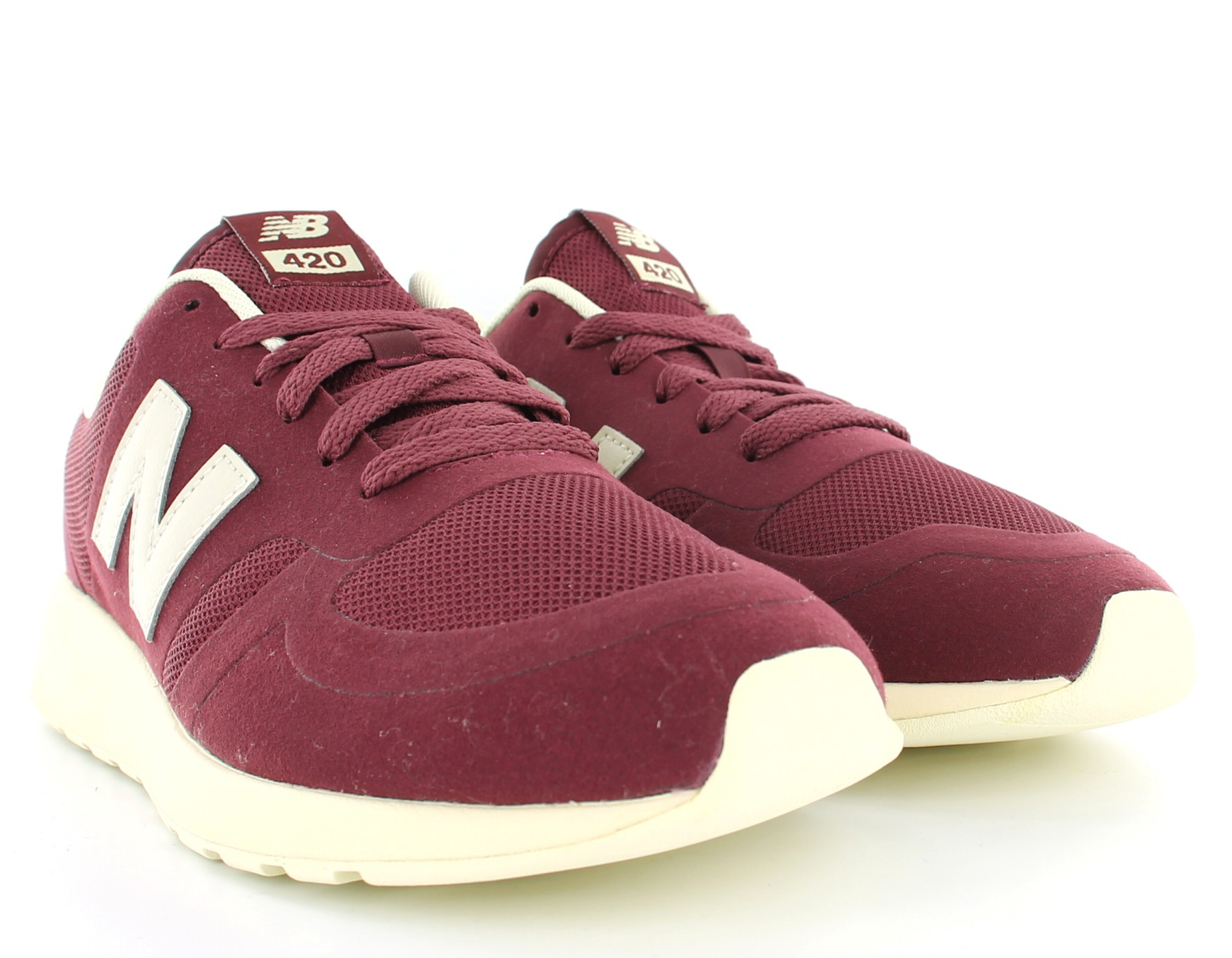 New Balance 420 Re engineered Bordeaux beige