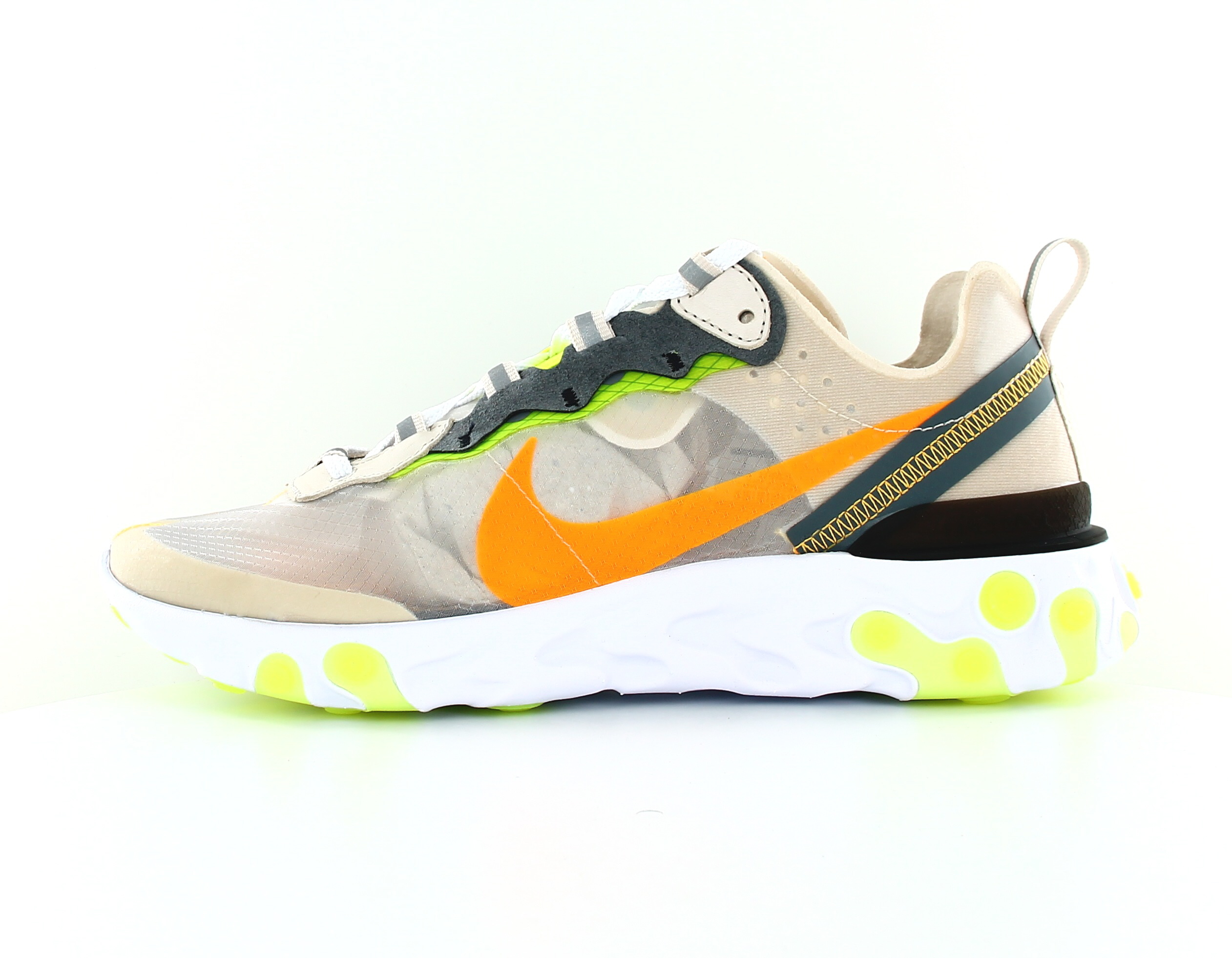 nike react element 87 homme jaune