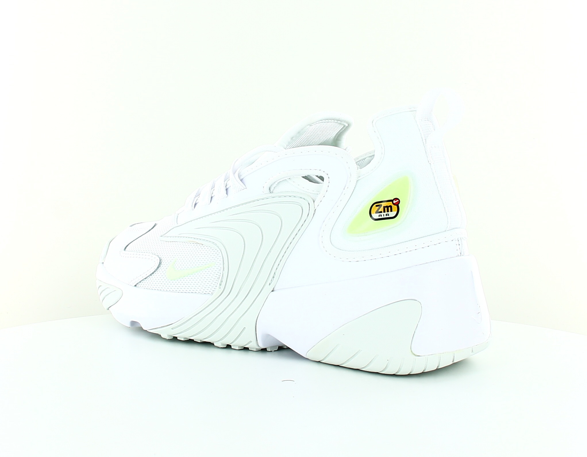 Nike Zoom 2K Femme Blanc blanc casse vert volt AO0354 104