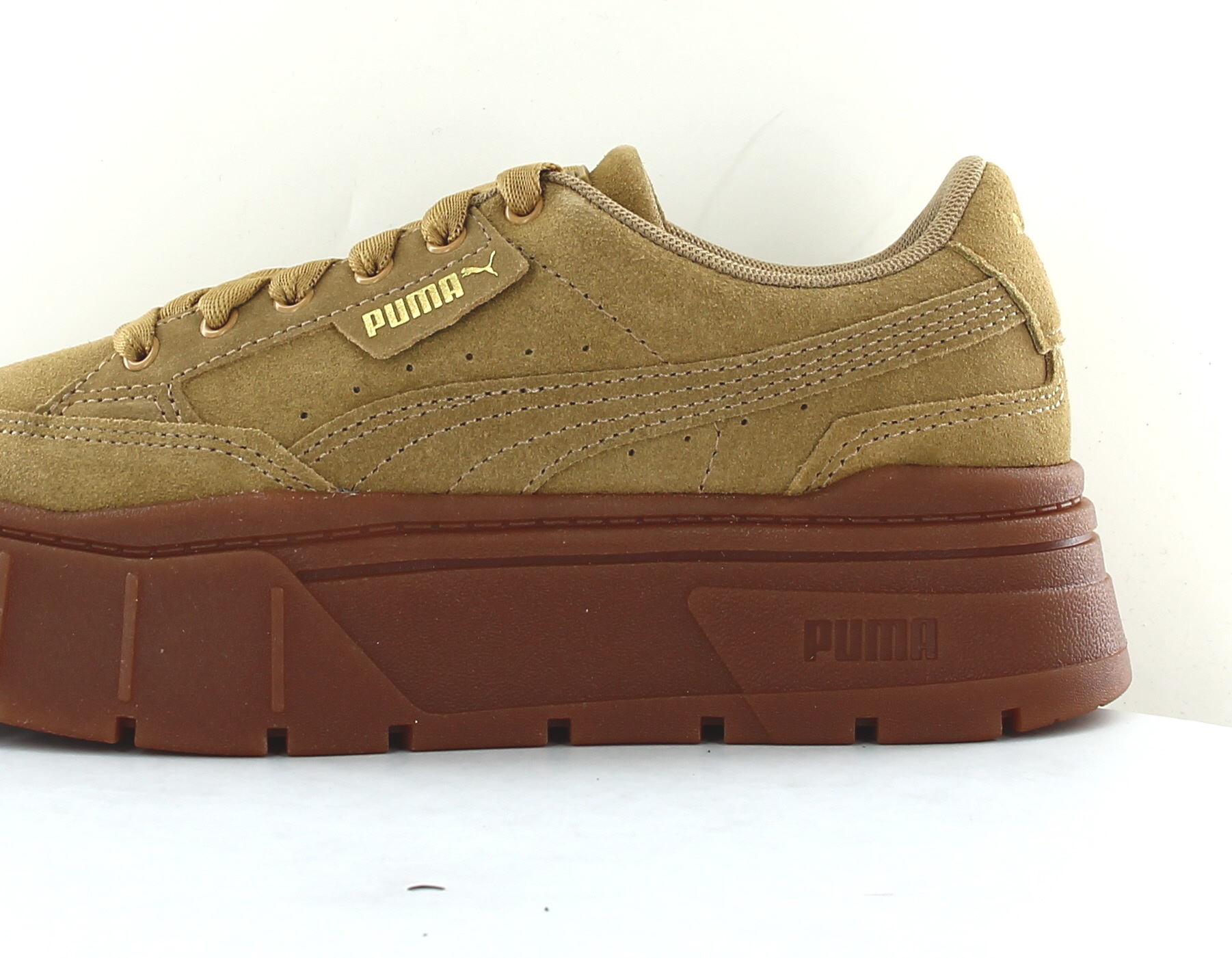 Puma creepers outlet noir et beige