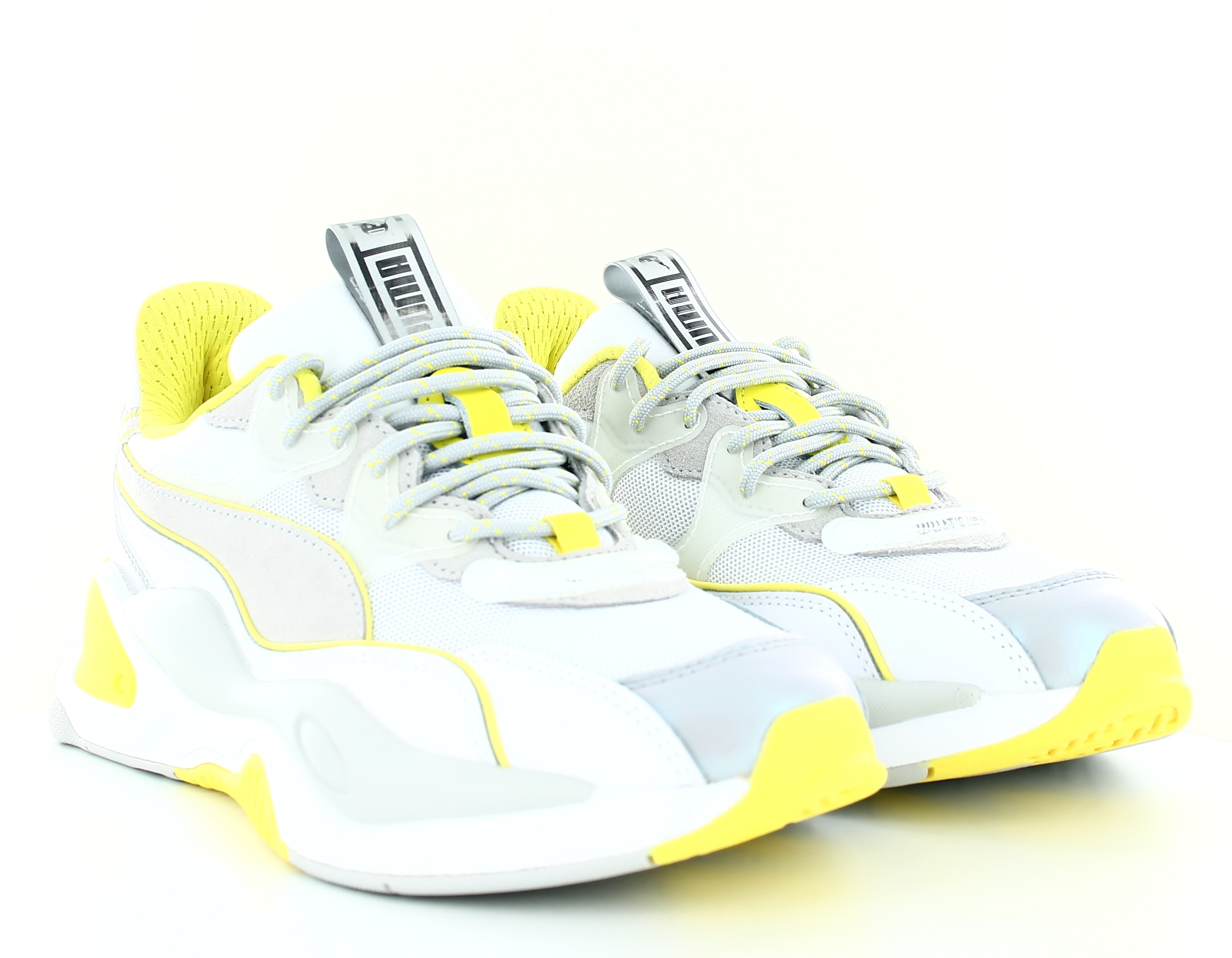 Puma shop gris jaune