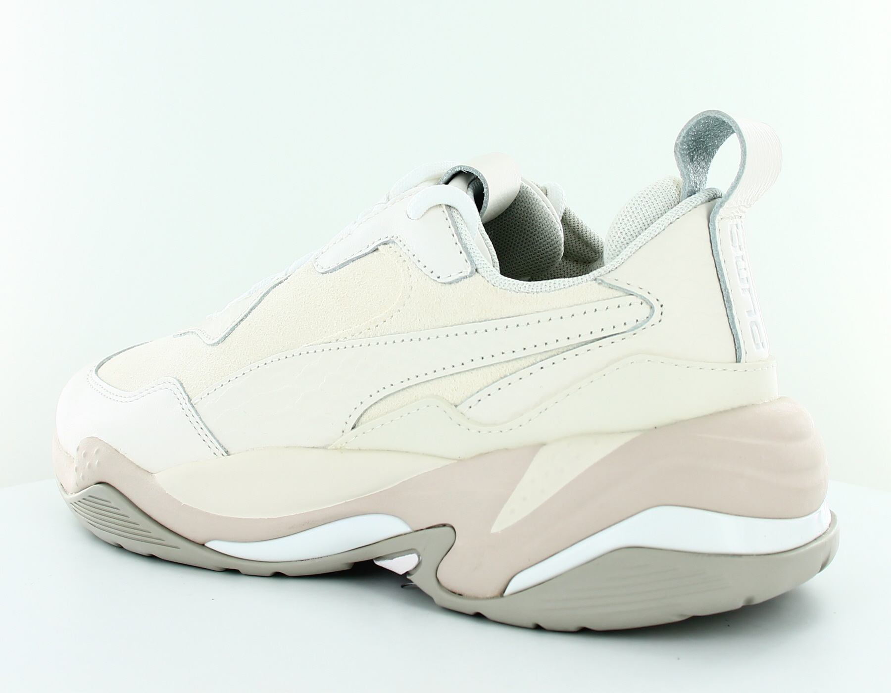 puma thunder desert white