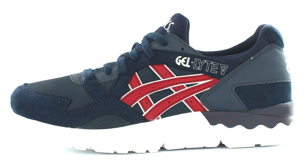 Asics gel lyte on sale 5 bleu rouge