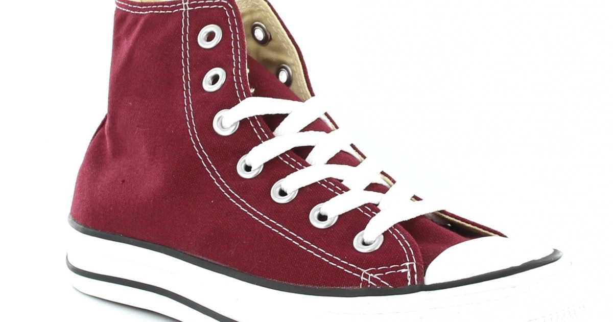 Converse fashion rouge bordeaux