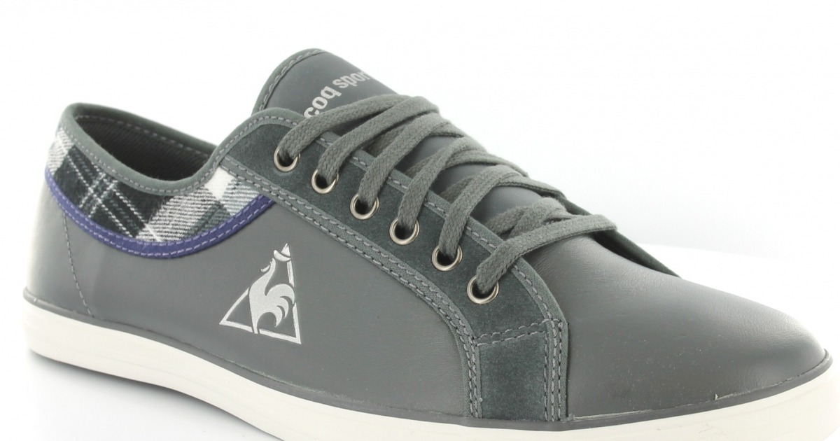 Lecoqsportif Honfleur lea Tartan 2 GRIS VIOLET