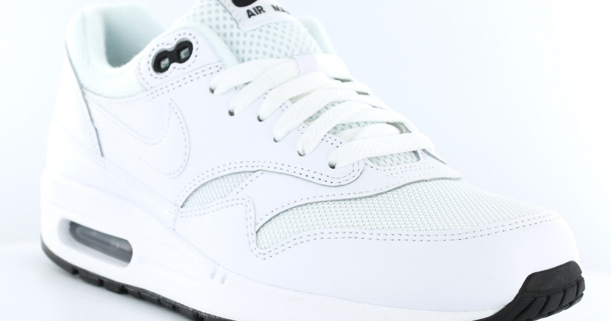 Nike Air Max 1 essential BLANC 537383 125