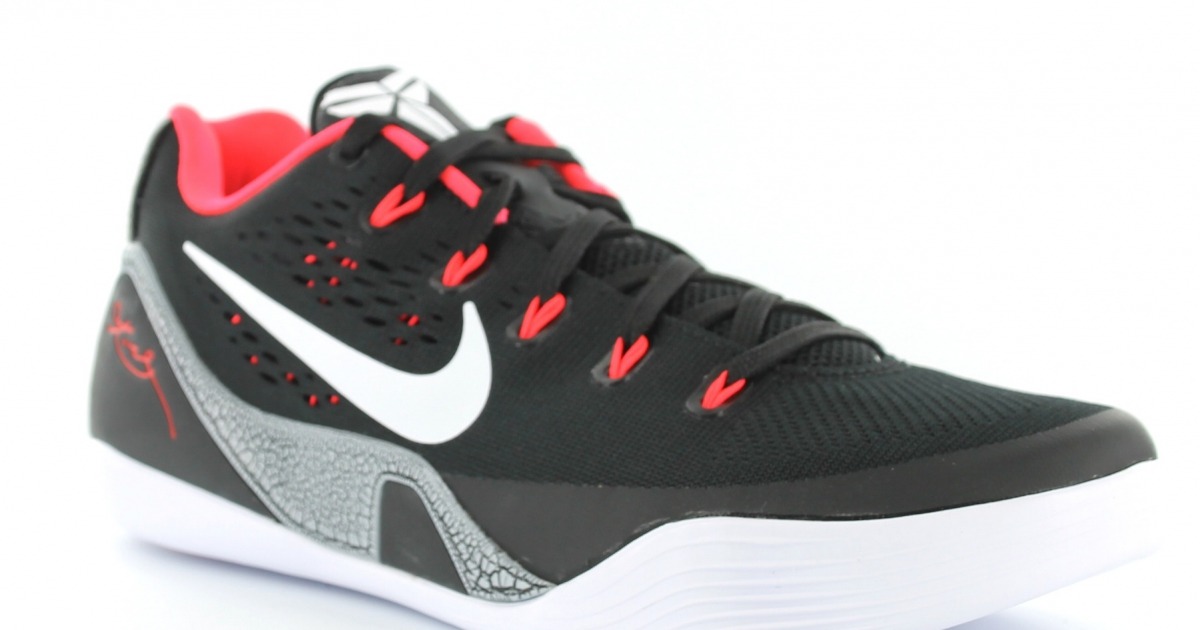 nike kobe 9 em low laser crimson