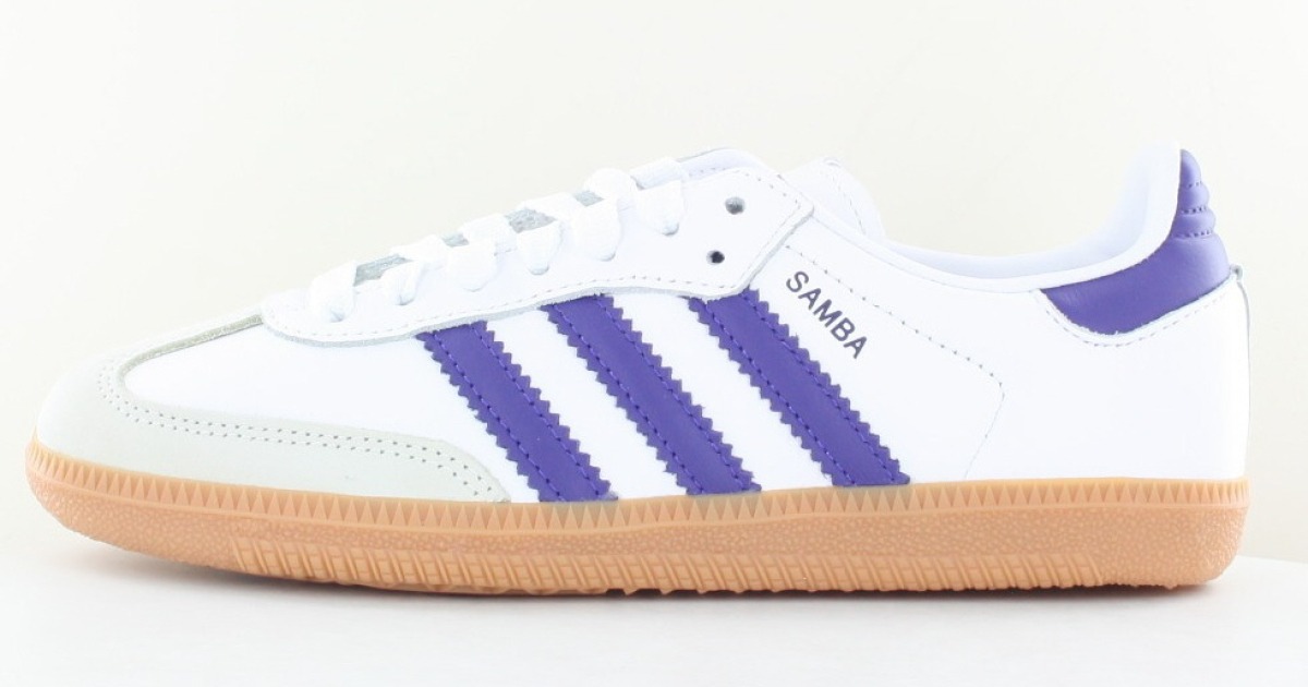 Adidas samba rouge blanc online