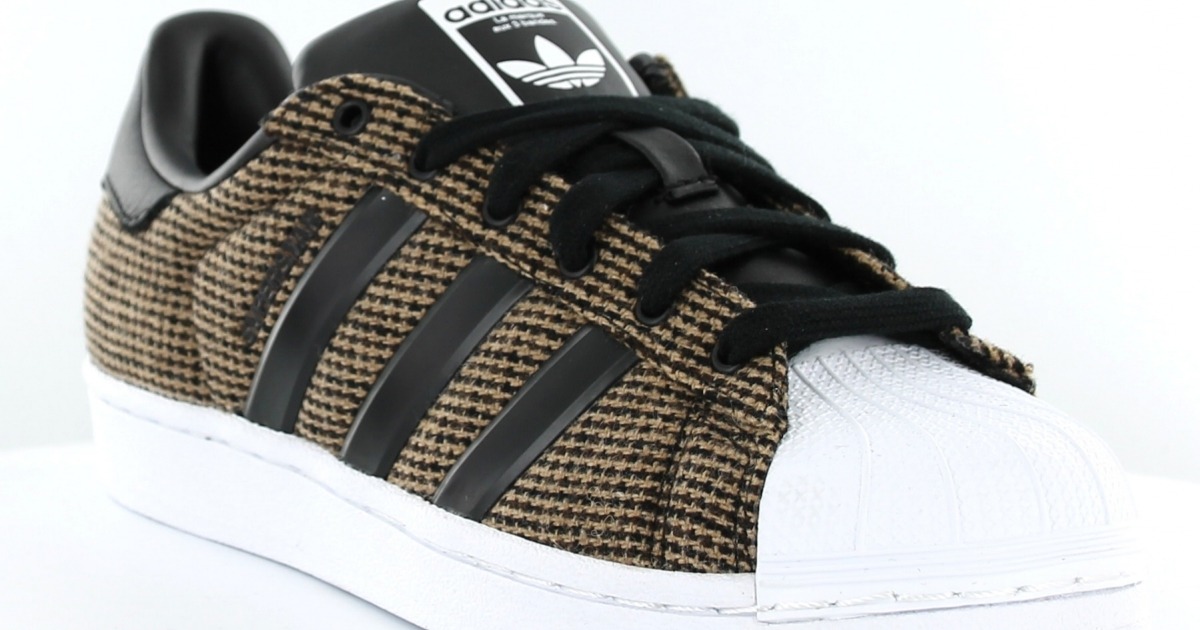 adidas original superstar 2 brun