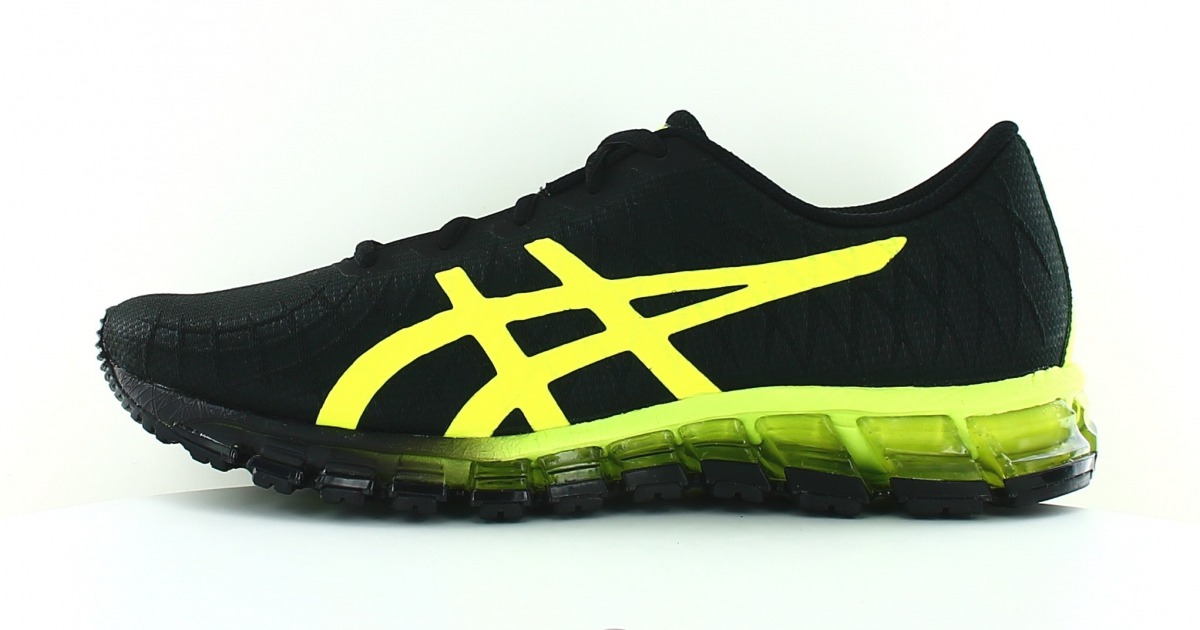 asics jaune et noir