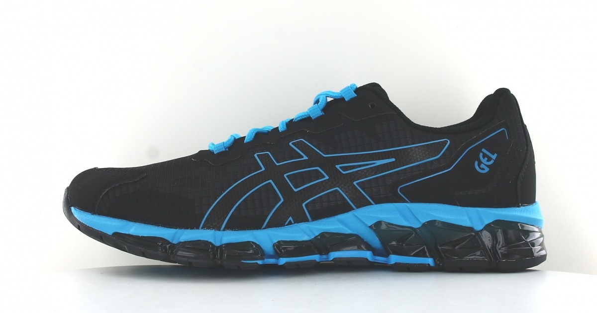 Asics gel 2024 bleu et noir