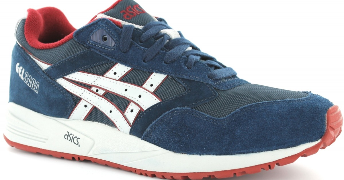 Asics gel saga bleu on sale marine