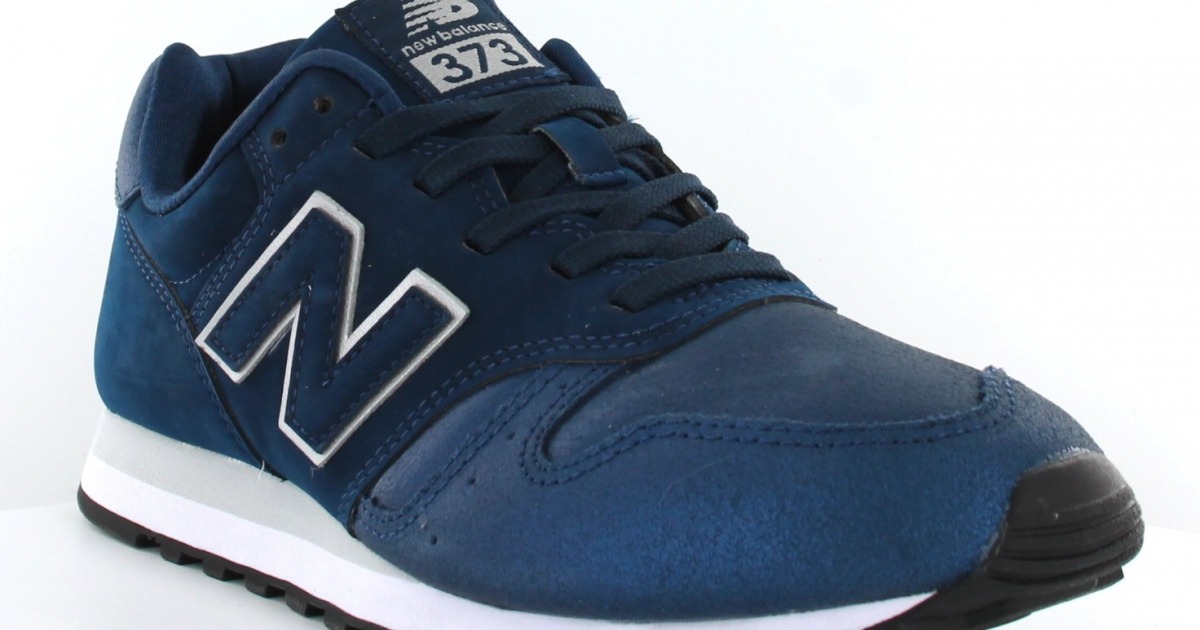 New Balance 373 Femme Cuir Bleu/marine