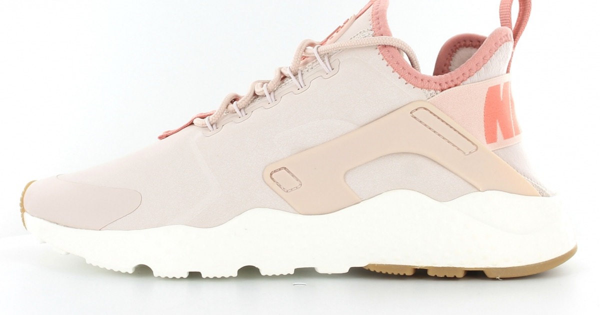 Nike Air Huarache Run Ultra PRM Femme Rose Silt Red