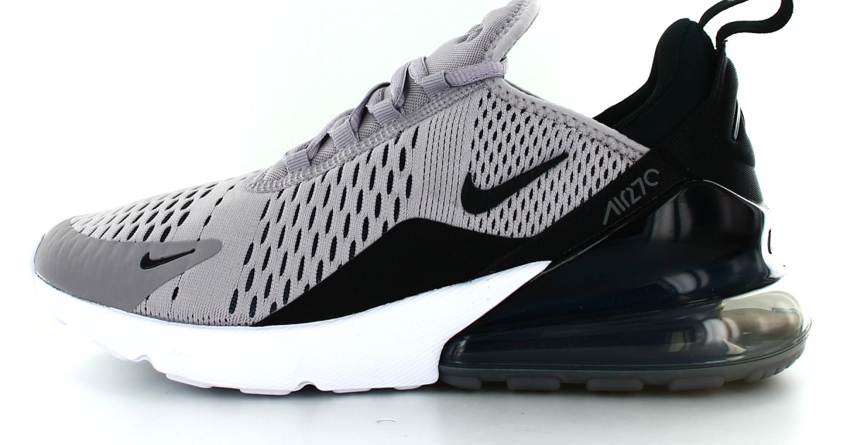 nike 270 grey black