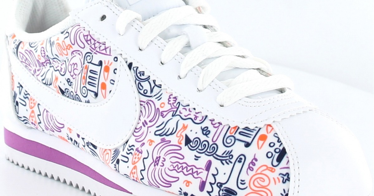 Nike Cortez x steven harrington Blanc print 749865 115