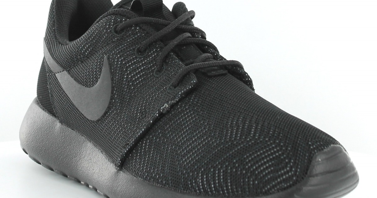 Nike roshe run femme noir online