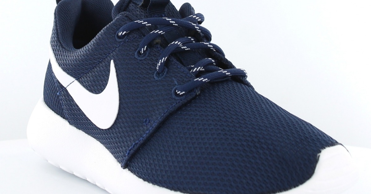 Nike roshe run bleu on sale foncé