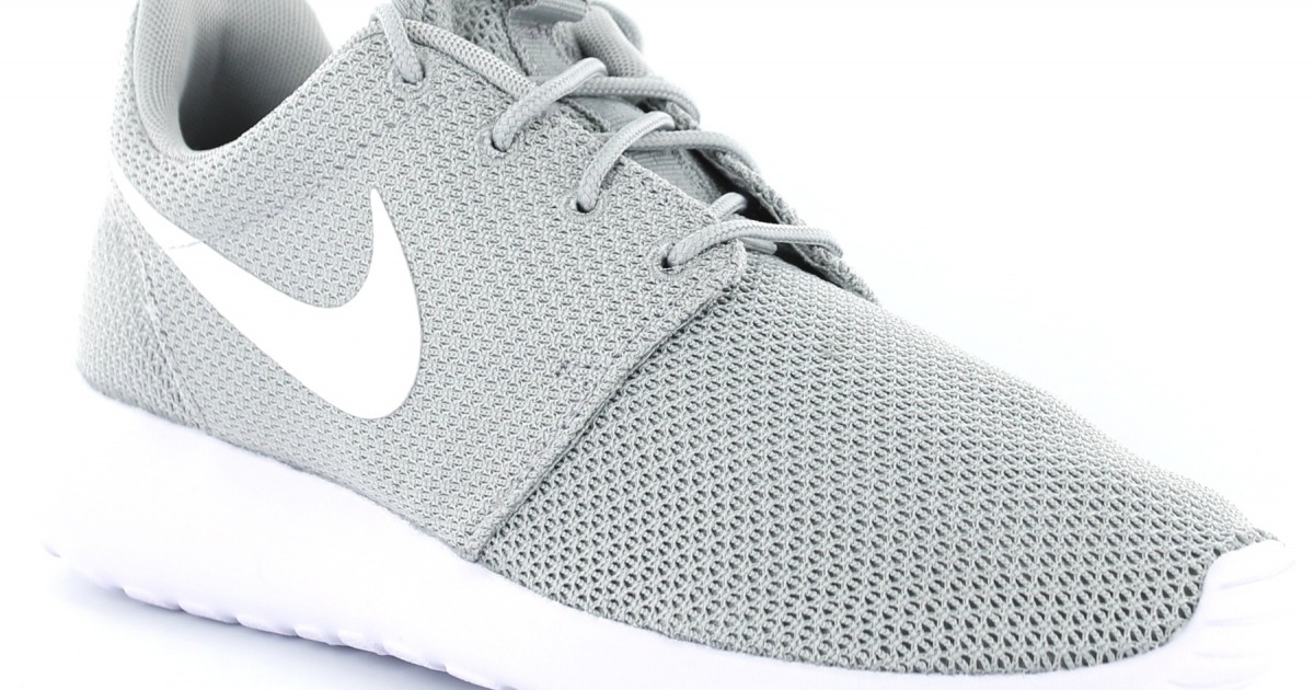 Roshe run grise et 2025 blanc