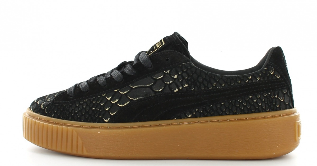 Puma platform 2025 gold noir