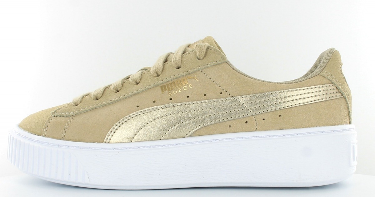 puma suede platform safari w scarpa