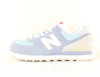  Balance 574 femme mauve blanc