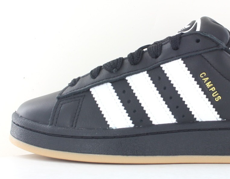 Adidas Campus 00s cuir noir blanc