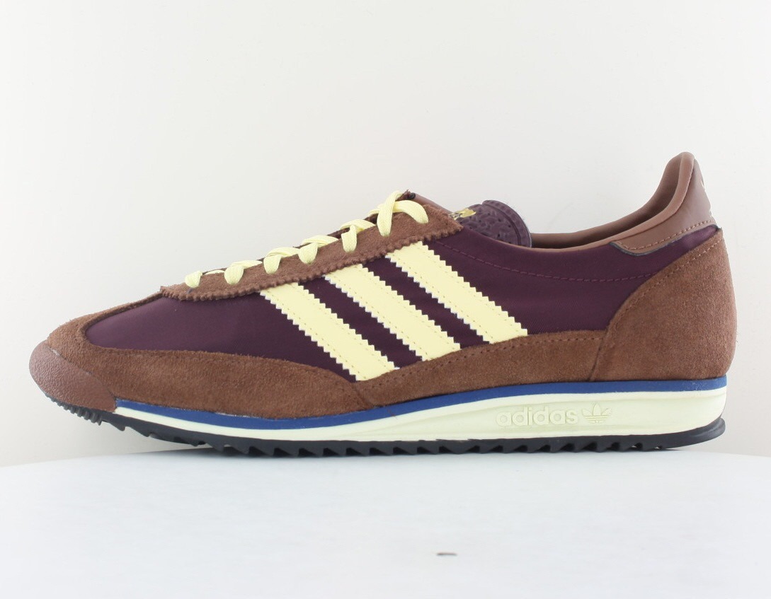 Adidas SL 72 og marroon jaune marron