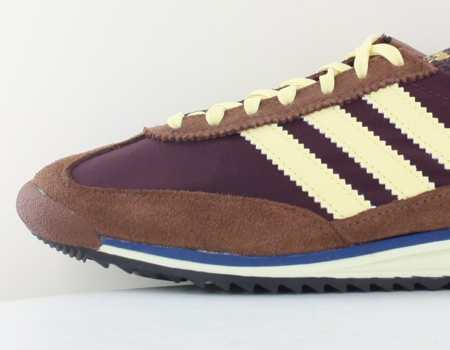 Adidas SL 72 og marroon jaune marron