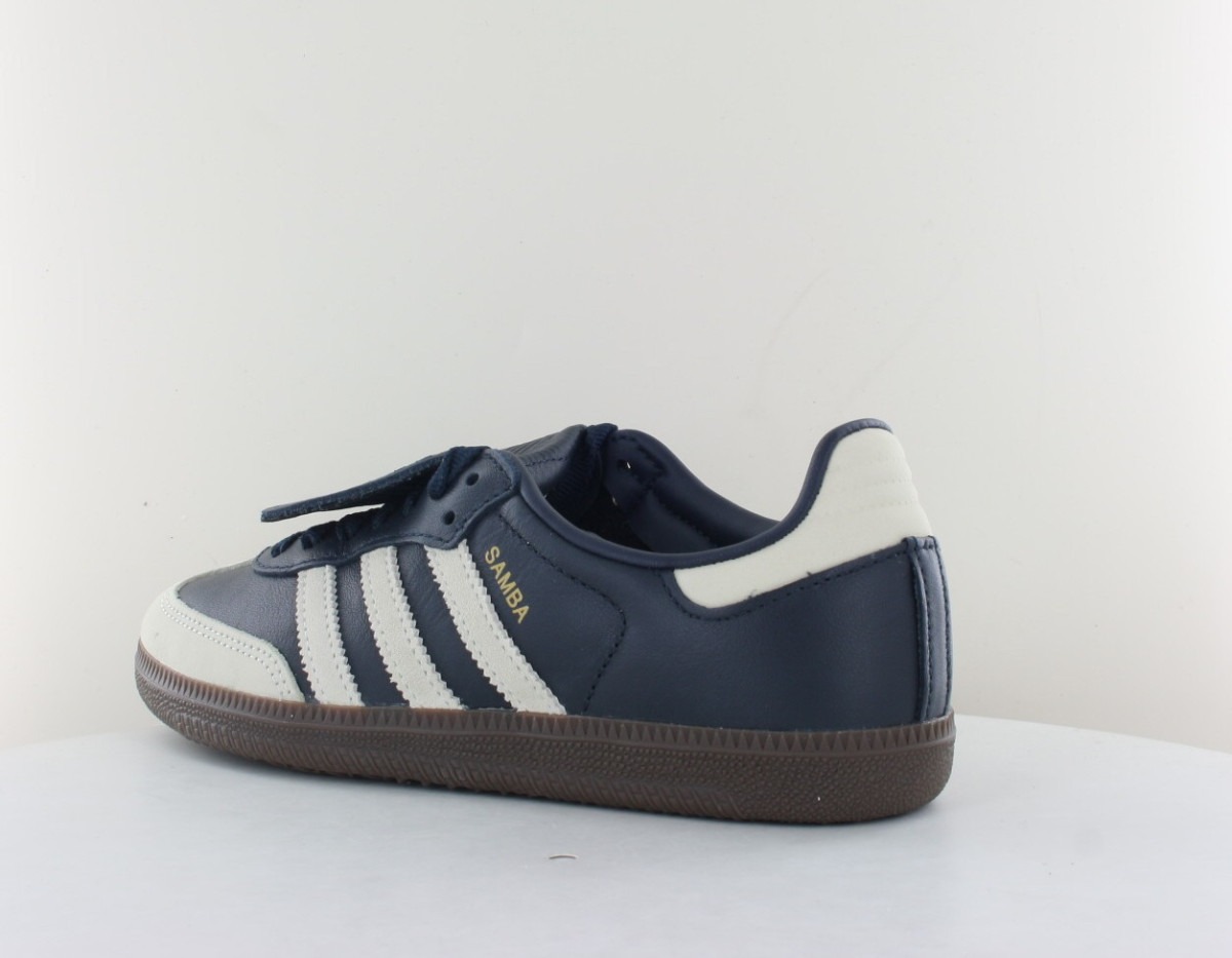 Adidas Samba lt bleu marine beige